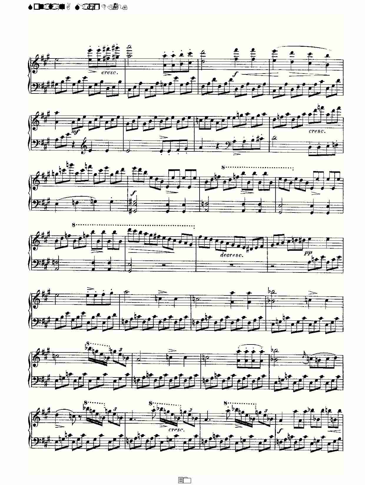 Sonata in A Major D.959  A大调奏鸣曲D.959（六）总谱（图5）