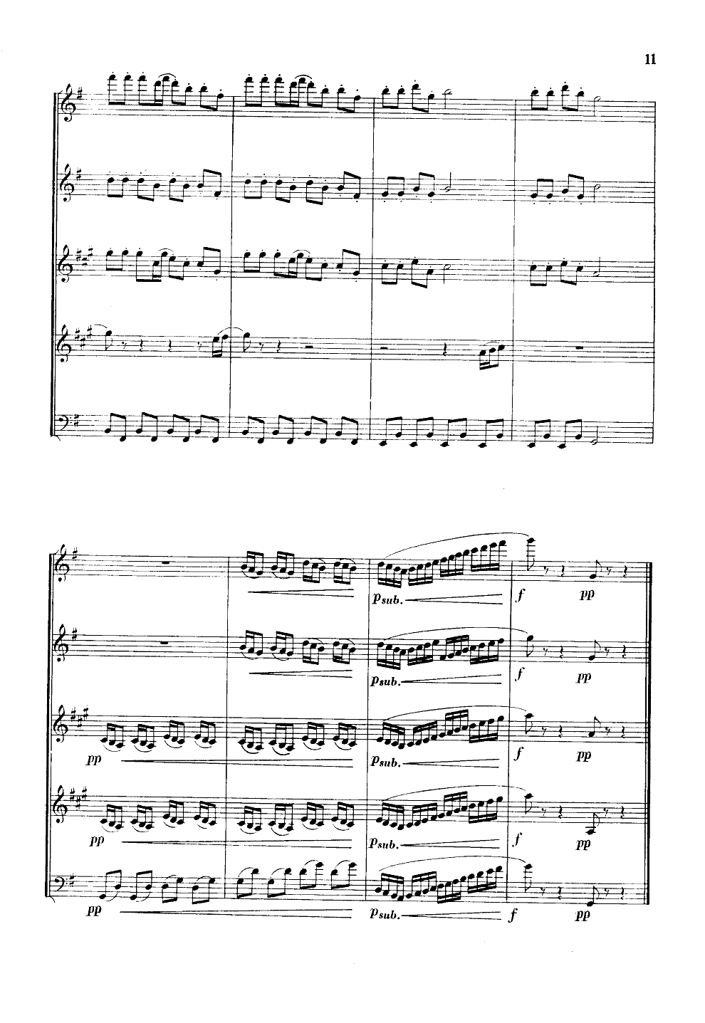 快乐的女战士(木管五重奏)总谱（图10）