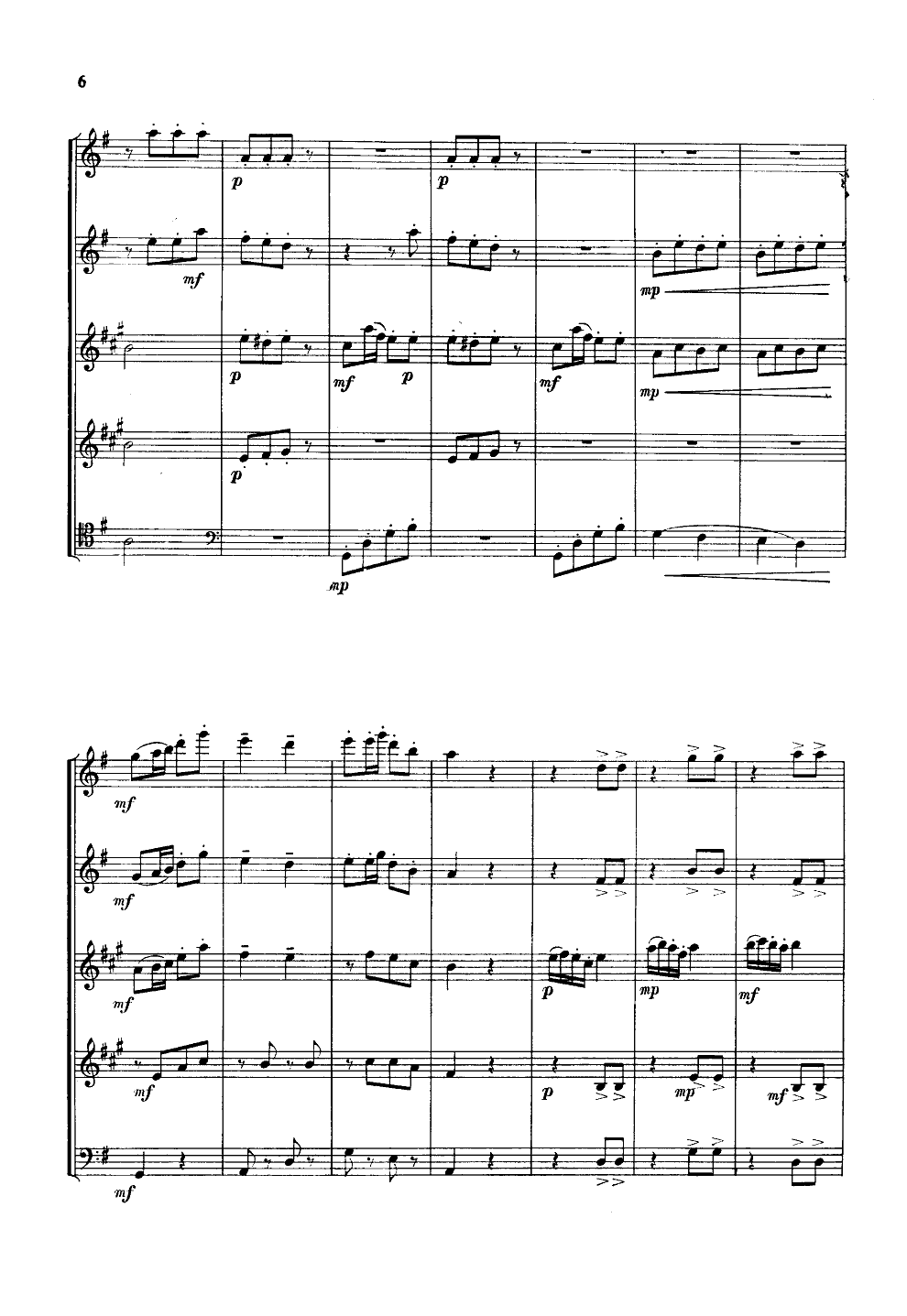窗花舞(木管五重奏)总谱（图5）