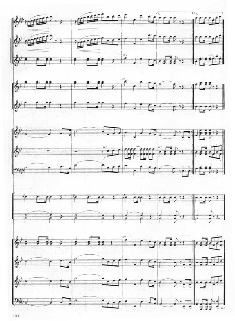 检阅进行曲-军乐合奏总谱（图6）