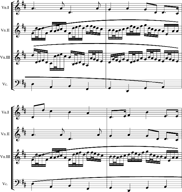 卡农交响曲(3小提琴+1大提琴)总谱（图9）