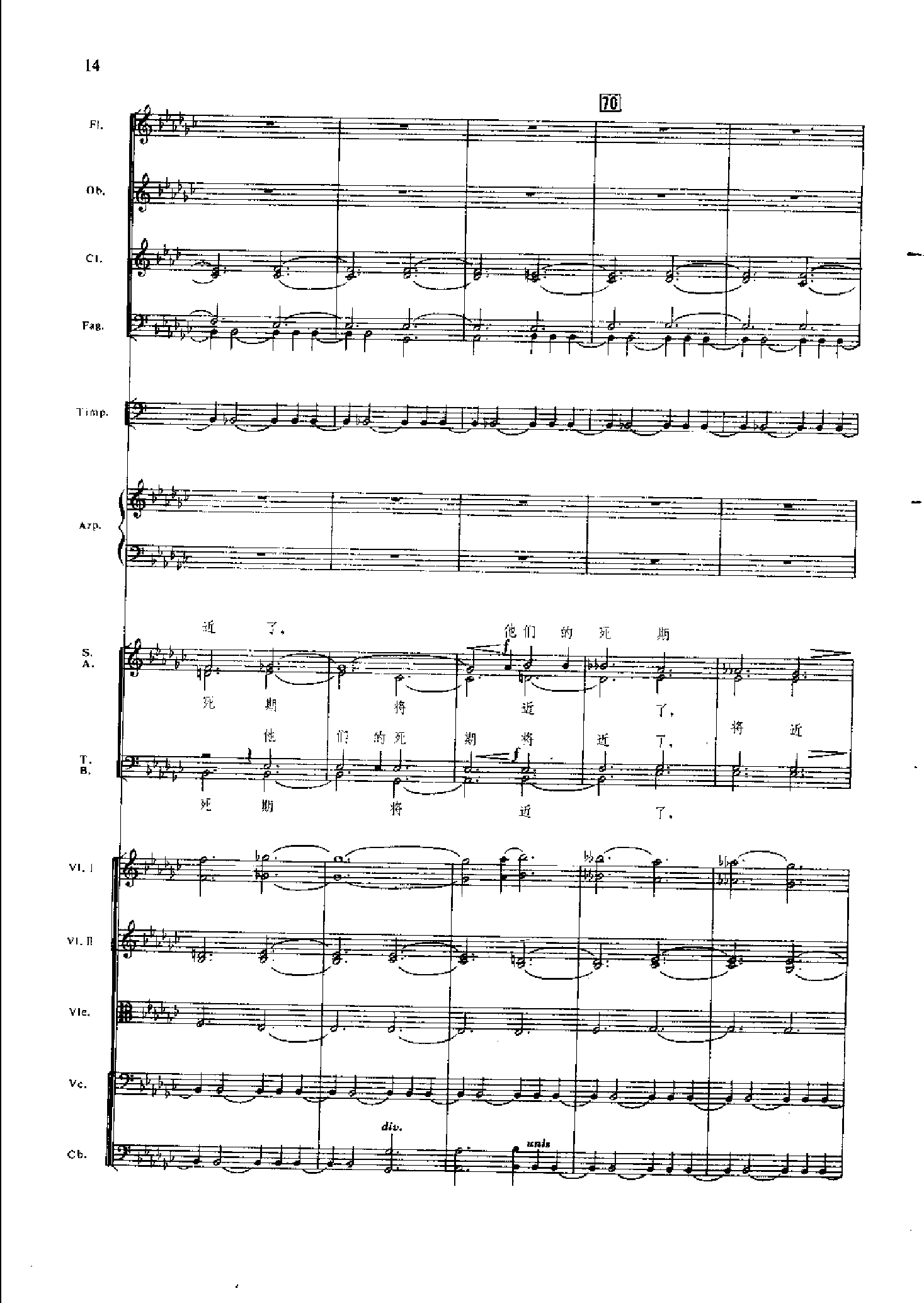 管弦乐总谱凤凰涅槃 乐队类 管弦乐总谱总谱（图14）