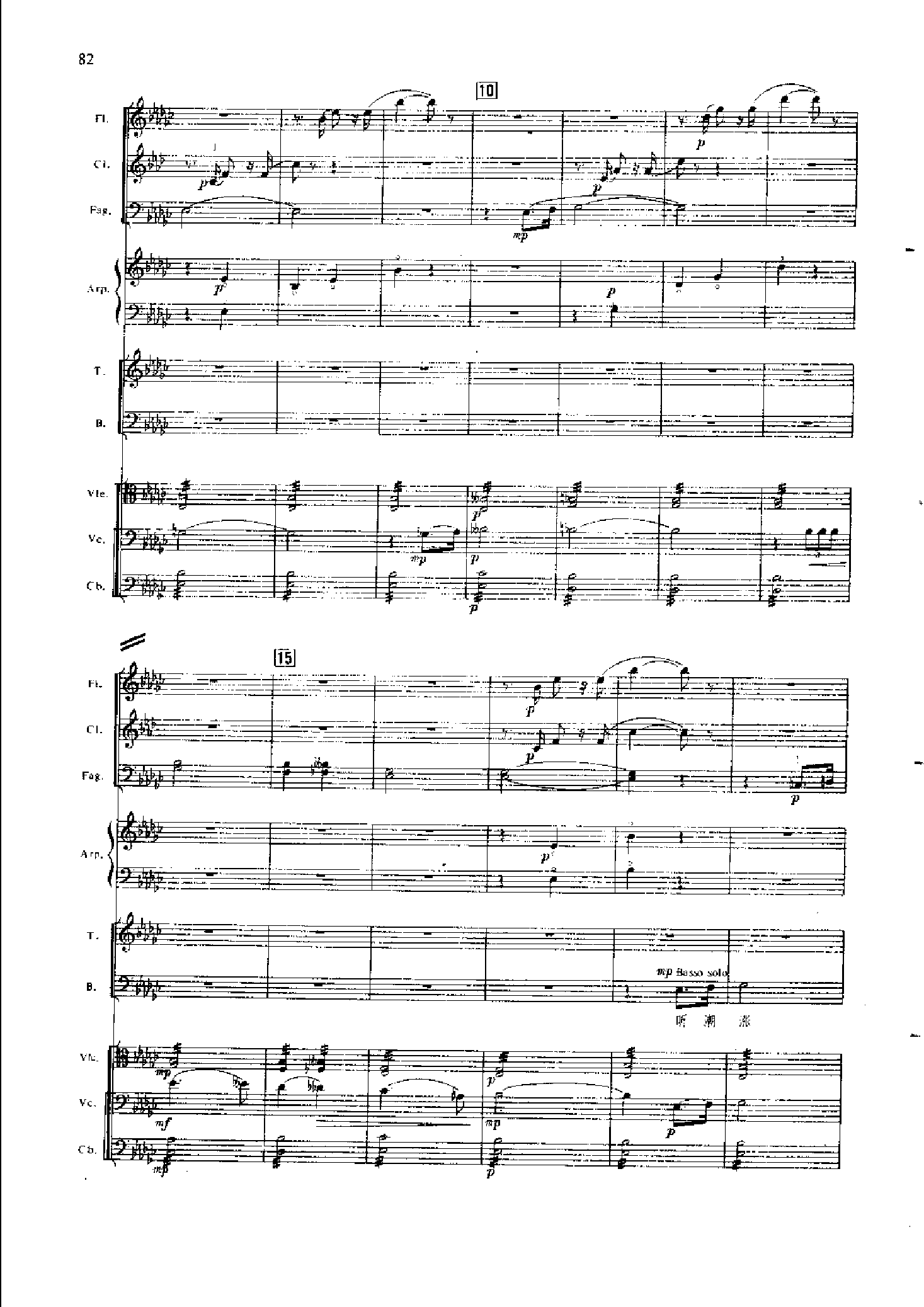 管弦乐总谱凤凰涅槃 乐队类 管弦乐总谱总谱（图82）