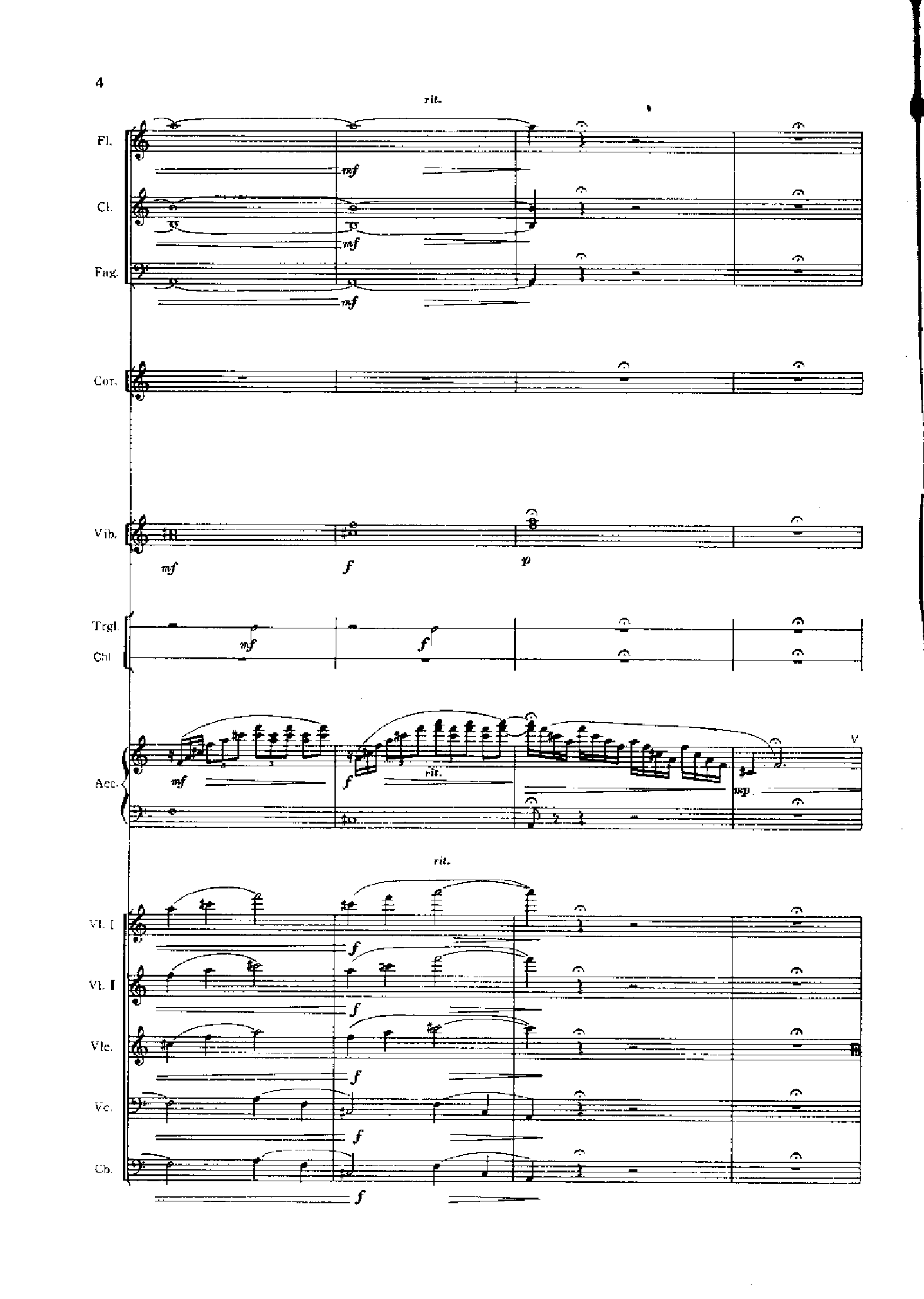 管弦乐总谱阴山岩画印象[狩猎] 乐队类 管弦乐总谱总谱（图4）