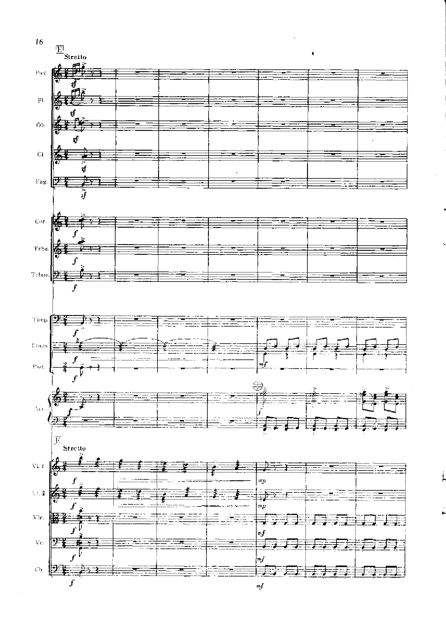 管弦乐总谱阴山岩画印象[狩猎] 乐队类 管弦乐总谱总谱（图16）