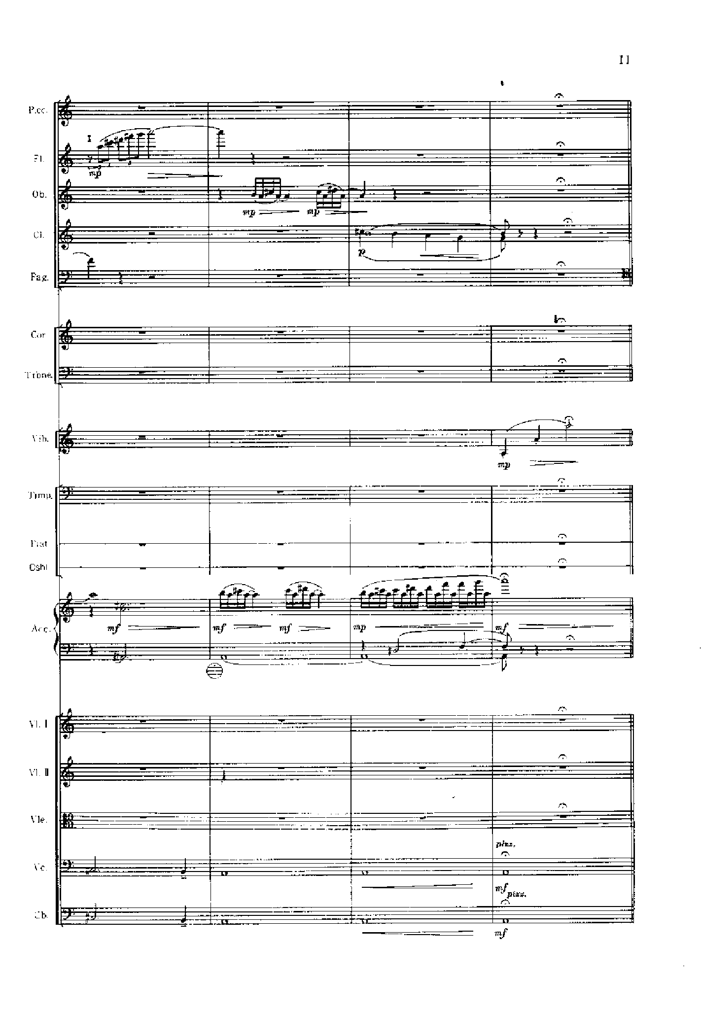 管弦乐总谱阴山岩画印象[狩猎] 乐队类 管弦乐总谱总谱（图11）