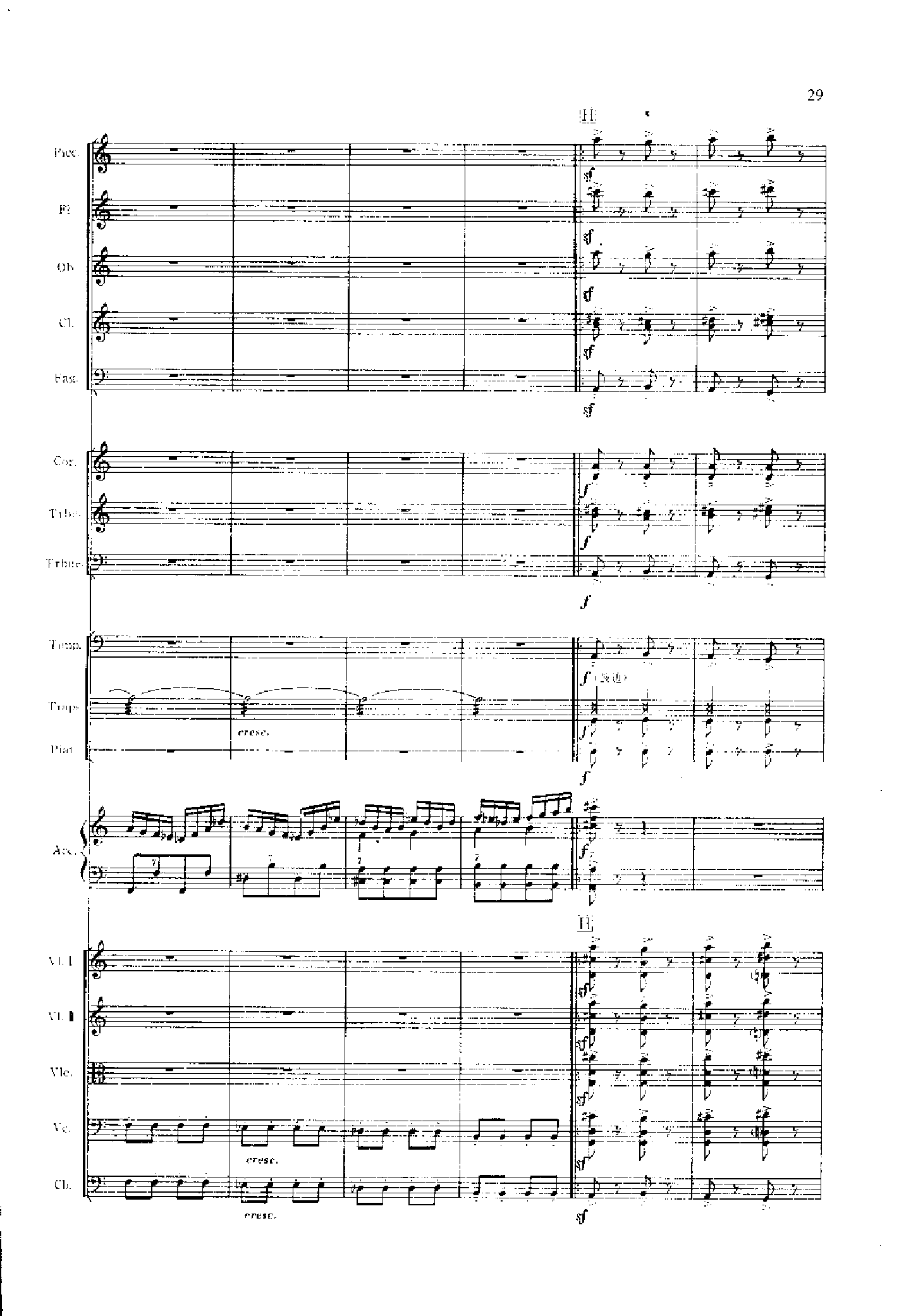 管弦乐总谱阴山岩画印象[狩猎] 乐队类 管弦乐总谱总谱（图29）