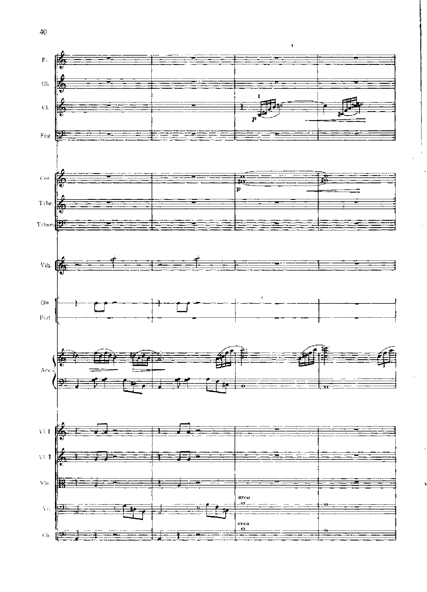 管弦乐总谱阴山岩画印象[狩猎] 乐队类 管弦乐总谱总谱（图40）