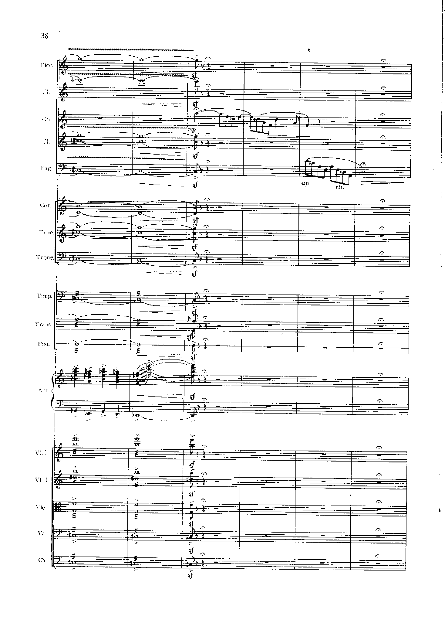 管弦乐总谱阴山岩画印象[狩猎] 乐队类 管弦乐总谱总谱（图38）