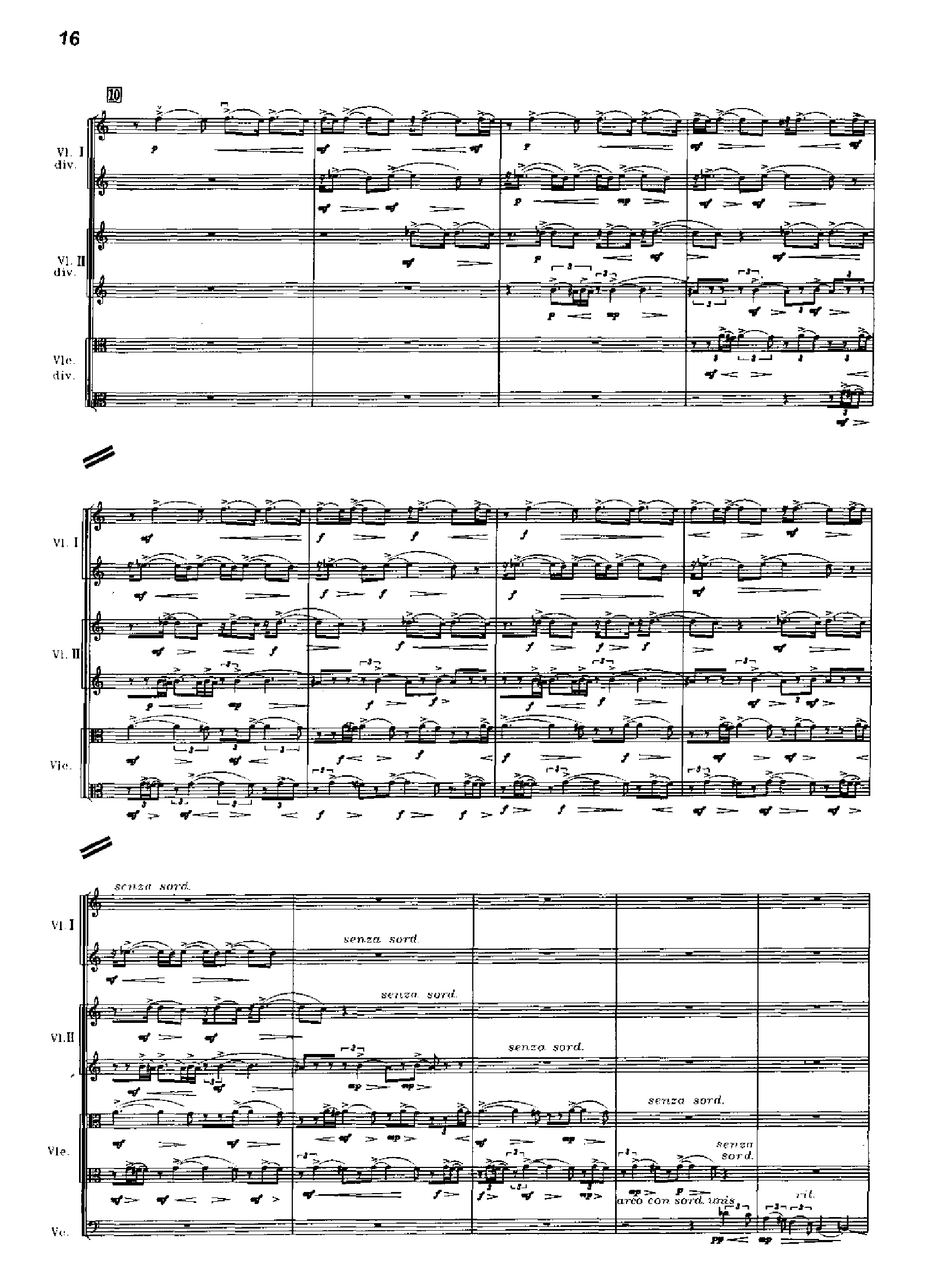 交响诗百年沧桑作品41号 乐队类 管弦乐总谱总谱（图16）
