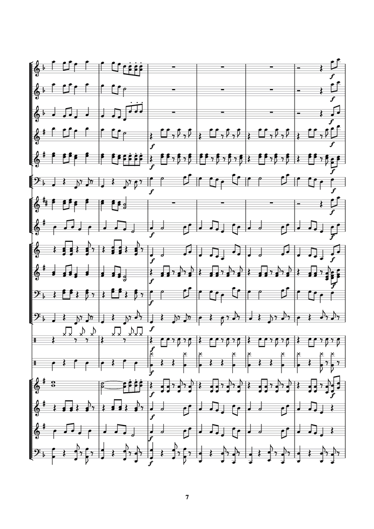 欢乐小合奏总谱（图7）