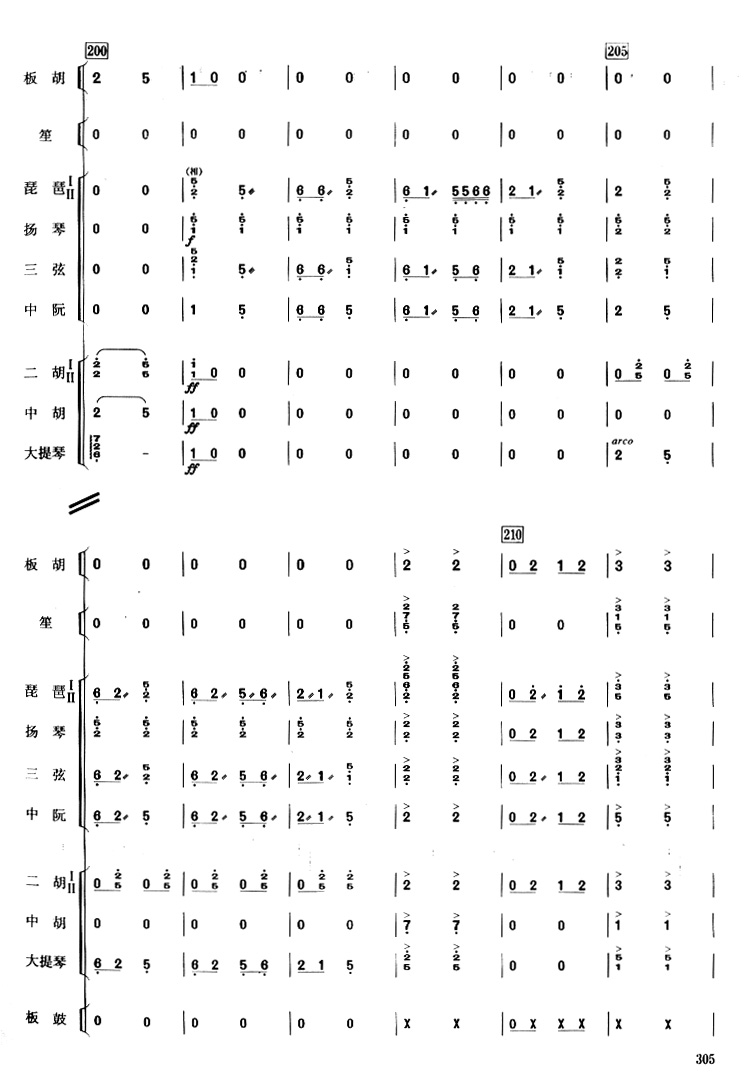 地道战板胡独奏总谱总谱（图18）