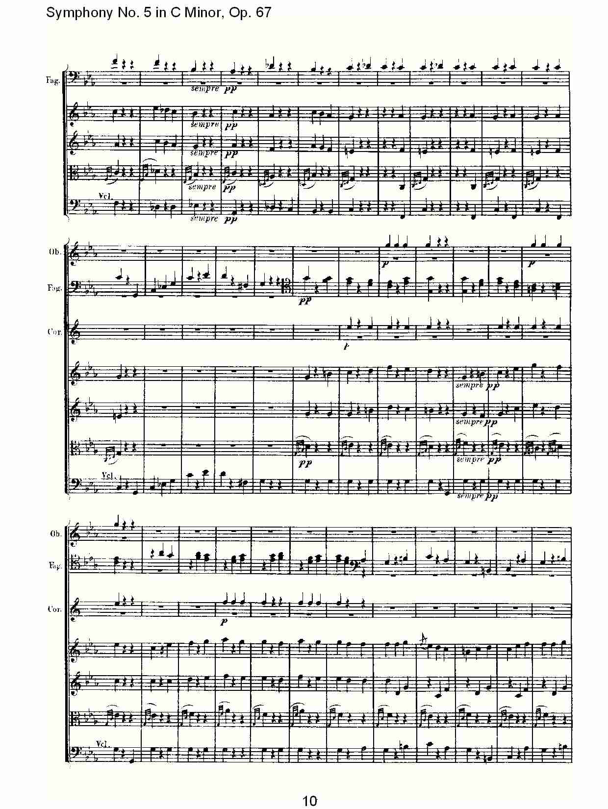 C大调第五交响曲 Op.67第三乐章总谱（图10）