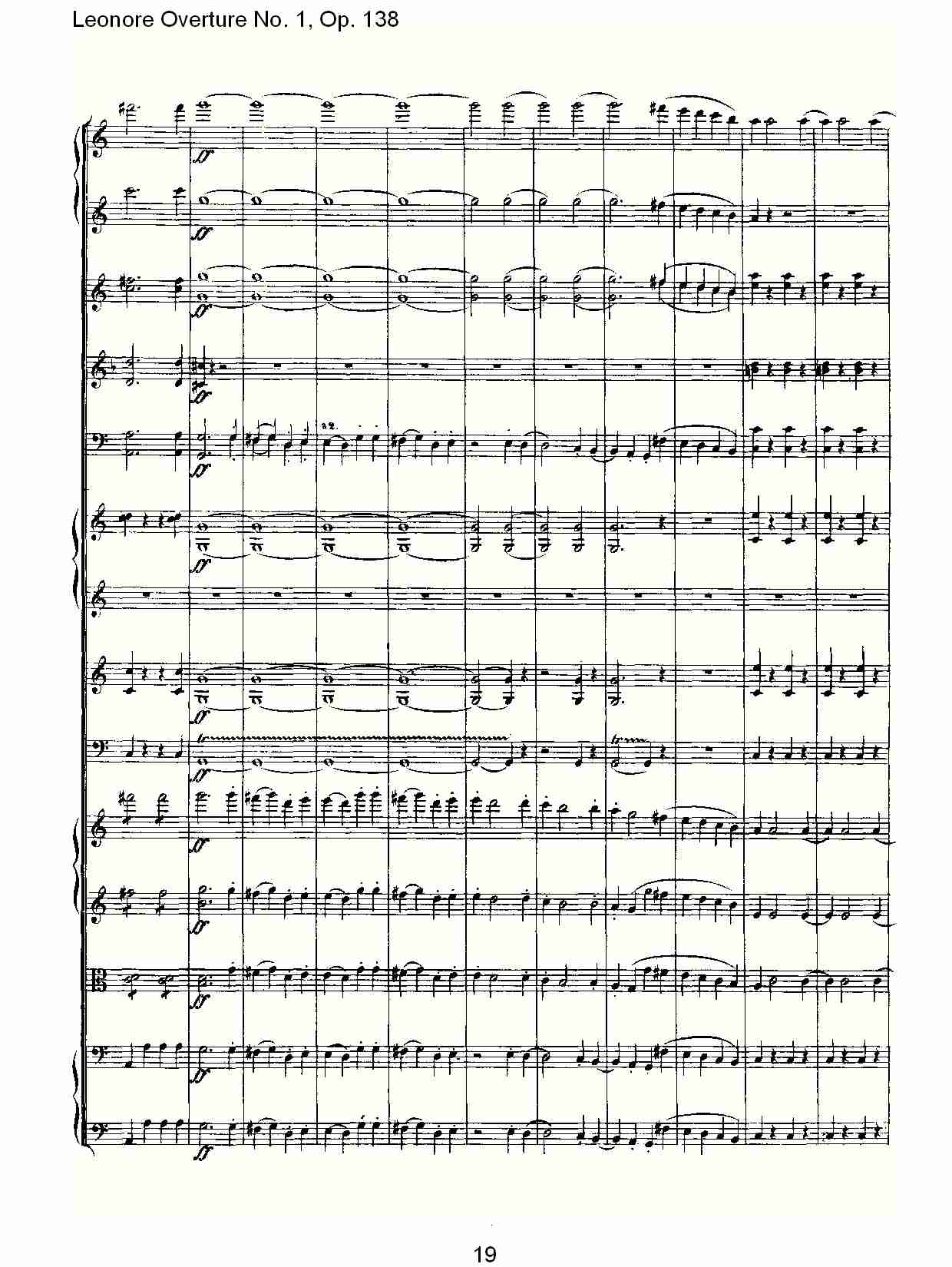 Leonore Overture No.1, Op. 138　（二）总谱（图9）