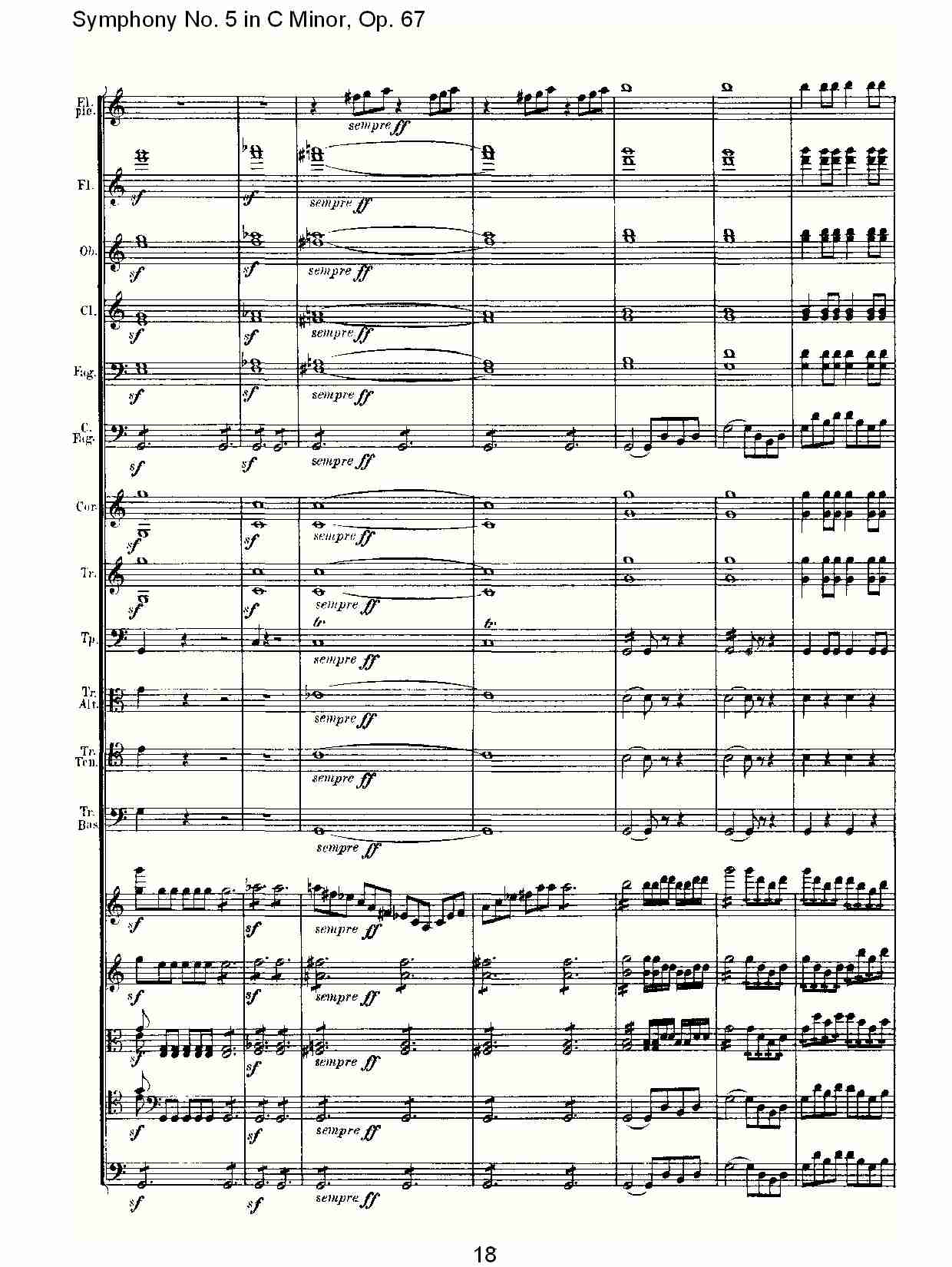 C大调第五交响曲 Op.67 第四乐章总谱（图18）