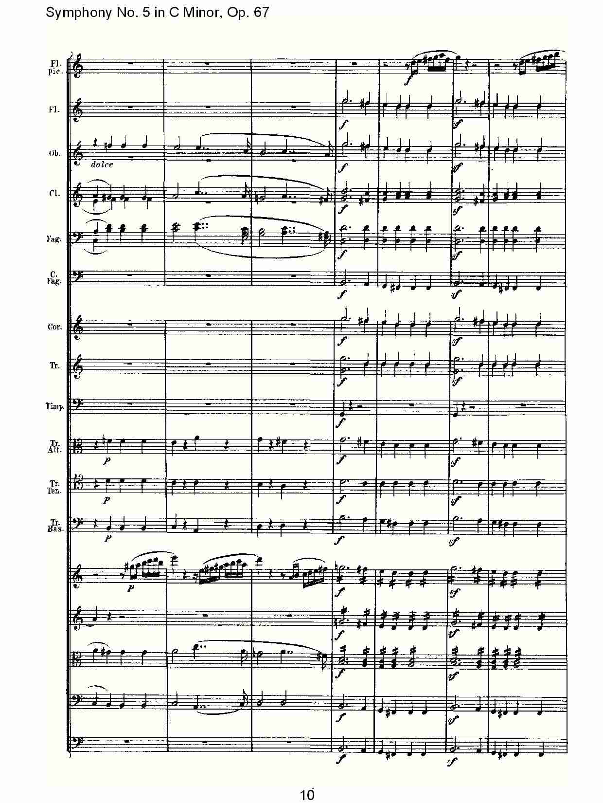 C大调第五交响曲 Op.67 第四乐章总谱（图10）