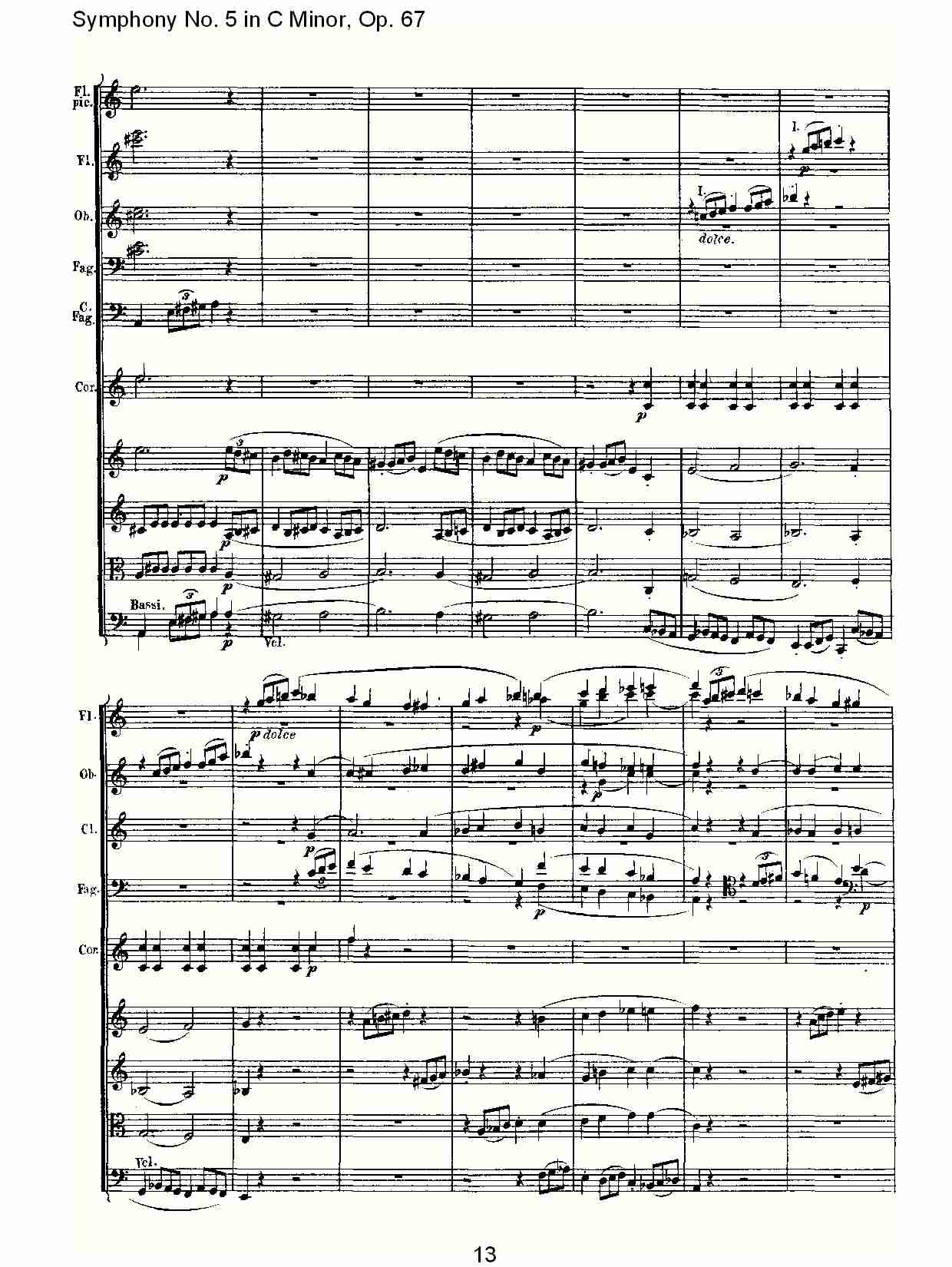 C大调第五交响曲 Op.67 第四乐章总谱（图13）