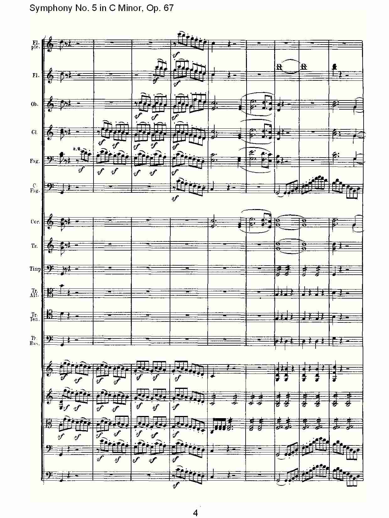 C大调第五交响曲 Op.67 第四乐章总谱（图4）