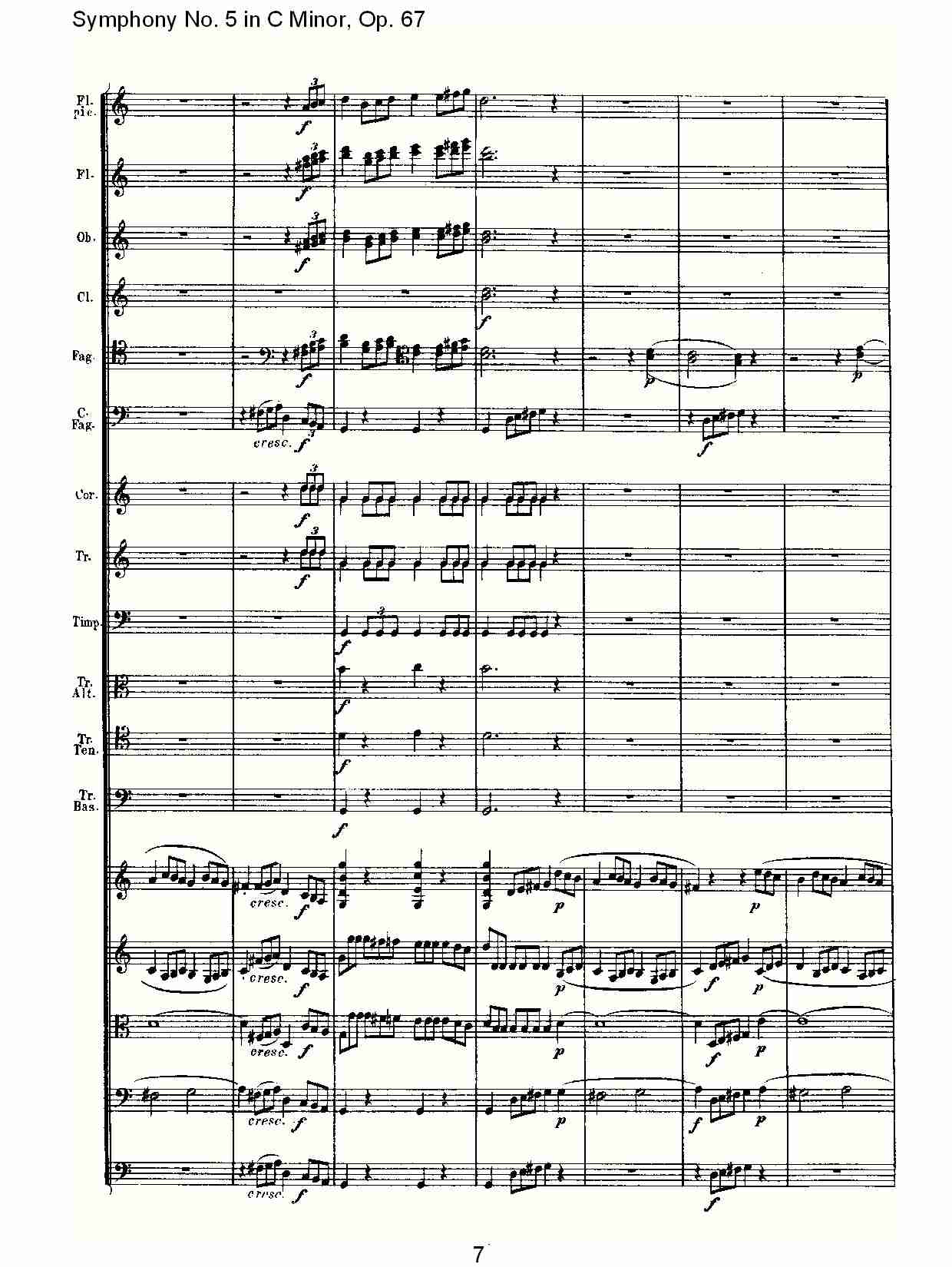 C大调第五交响曲 Op.67 第四乐章总谱（图7）