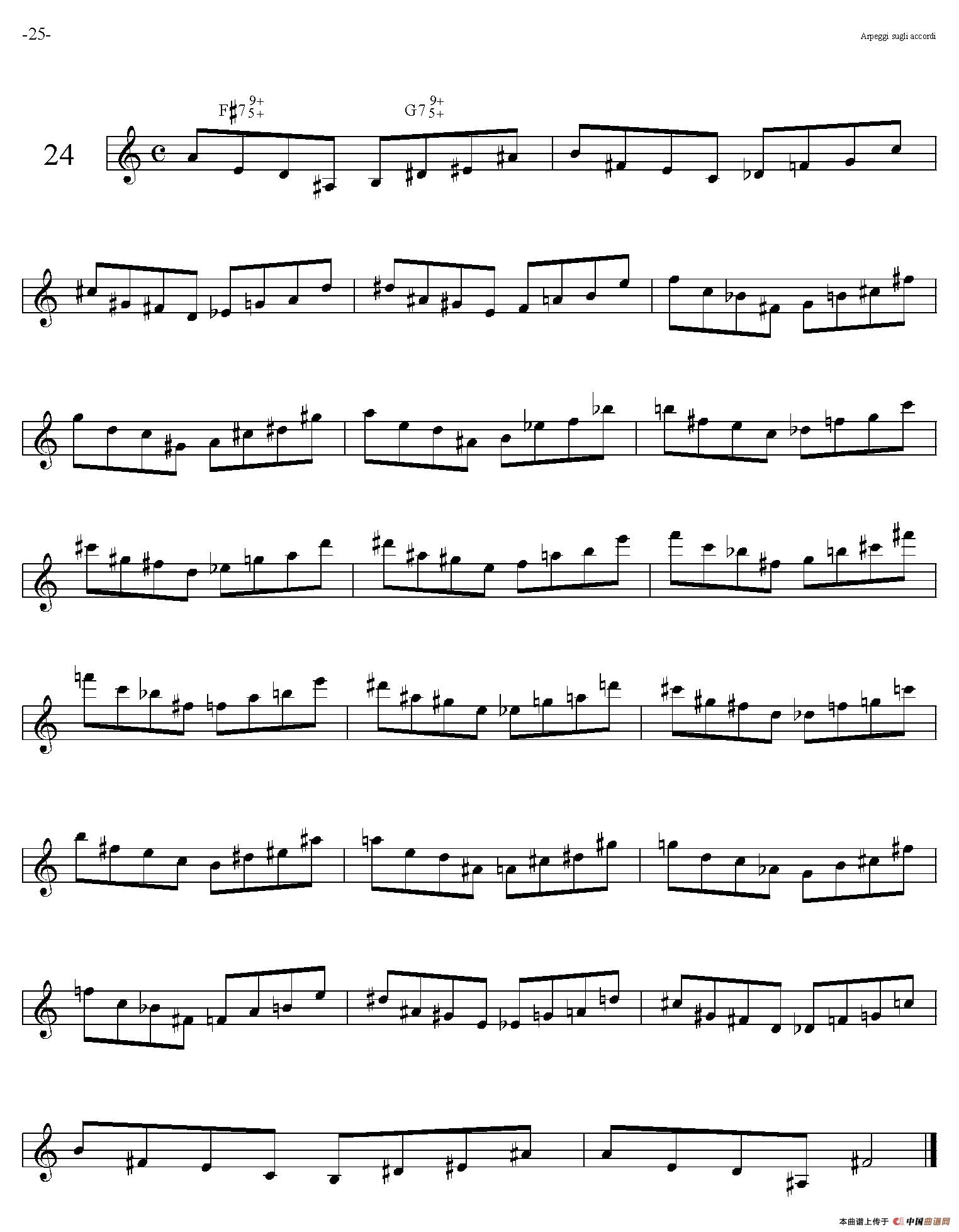 Sax Arpeggi sassofono F（音阶练习（上）21——28）(1)_026.jpg